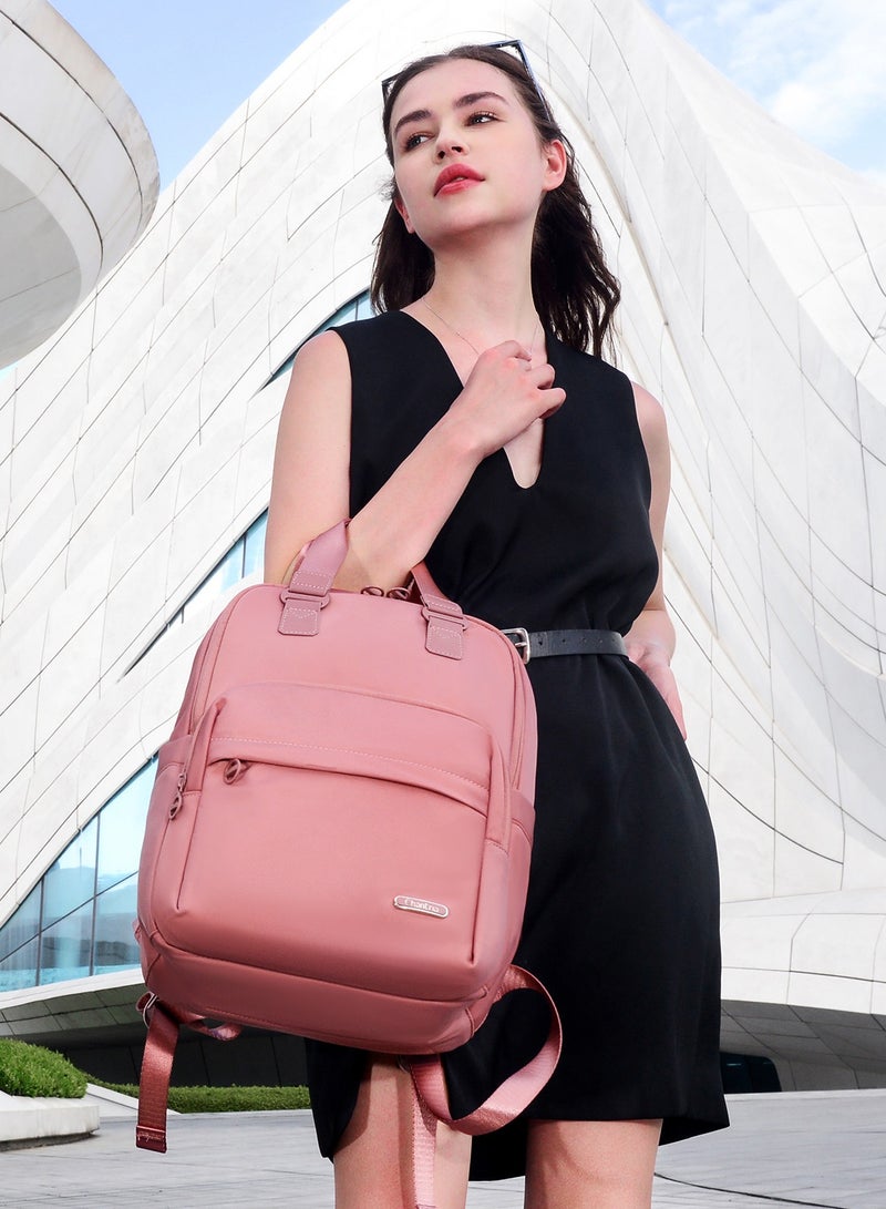 Chantria CB00778 Stylish Anti-theft 15.6-Inch Laptop Water-resistant For Travel Work School Business For Women Fashion Durable Casual Backpack Bag - Nostaliga Rose  - Image 3