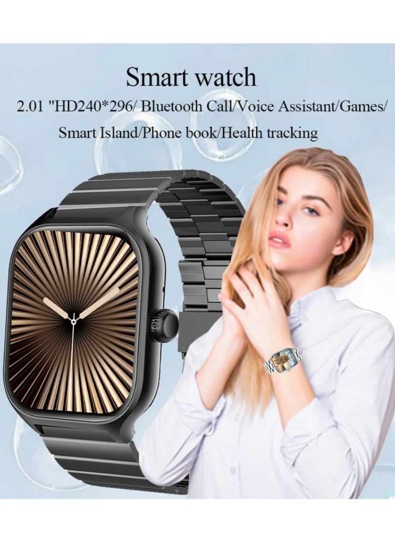 Brandcode - BranDCode -GERMANY- ROCK 59 SMART WATCH WITH THREE 3 STRAPS WIRELESS CHARGING - Image 1