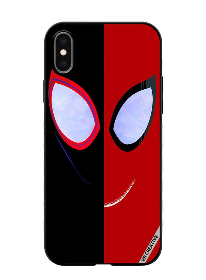 VR CREATIVE Protective Case Cover For Apple iPhone X/XS Spiderman Design Multicolour - Image 1