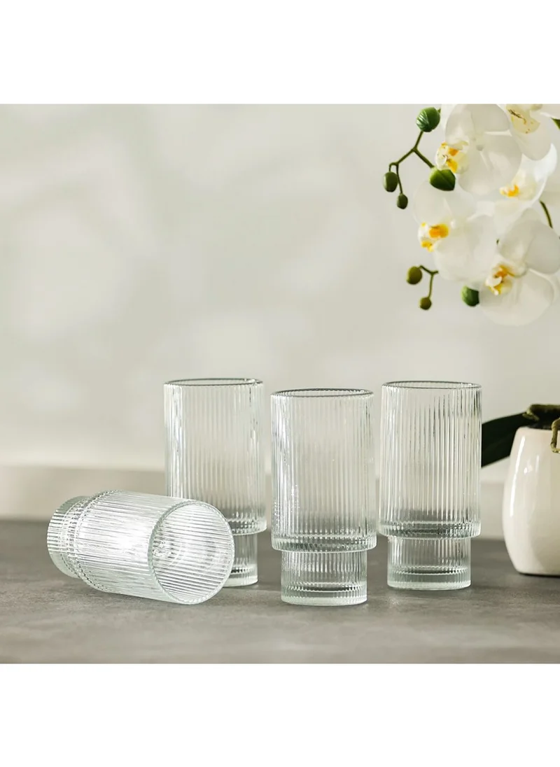 دانوب هوم Mysteva 4-Piece Beverage Glass Set,310ml