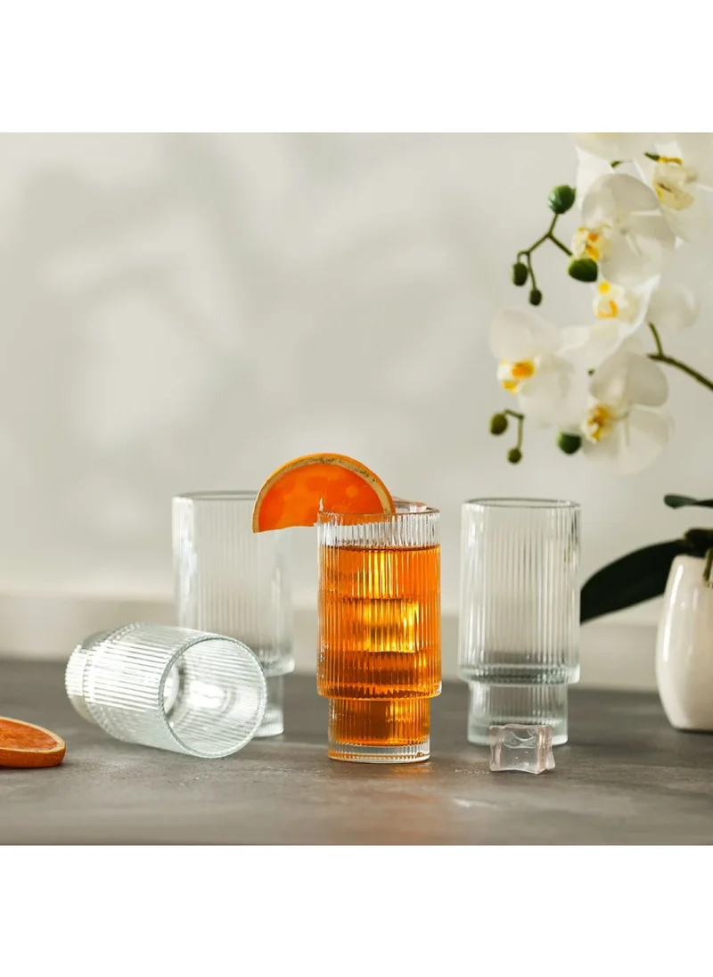 دانوب هوم Mysteva 4-Piece Beverage Glass Set,310ml