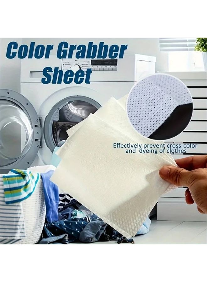 White Laundry Stain Absorbent Sheets 50 Tablets Fragrance Free Low Odor For Delicates - Image 5