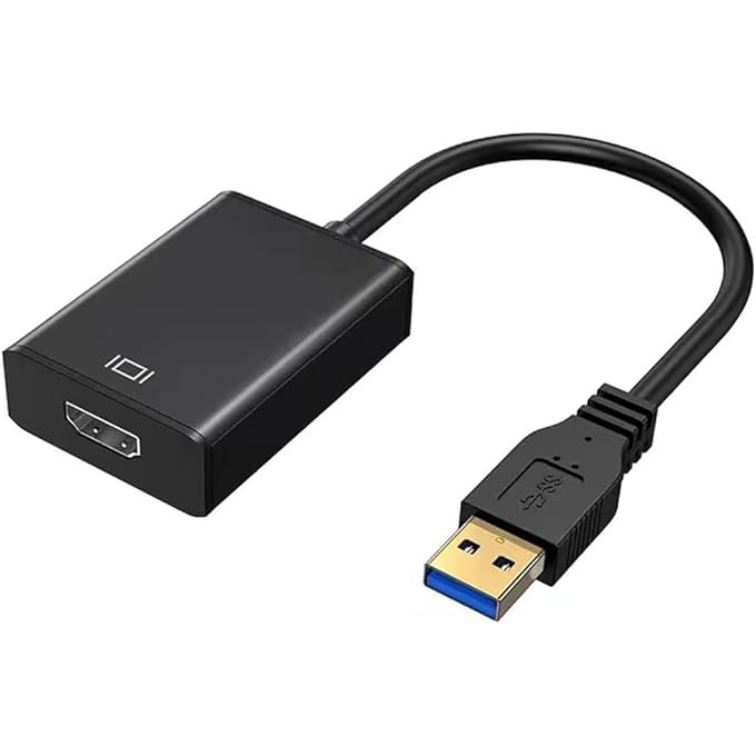 rayihni محول USB 3.0 إلى HDMI – محول HDMI للابتوب، ماك، ماك بوك برو، محول عرض HDMI من نوع USB-A، إخراج فيديو بدقة 1080P للتلفاز والكمبيوتر - Image 1