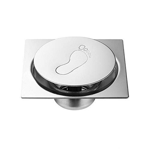 MLD Floor Drain Deodorant Insect Proof Stainless Steel Swirling Drainage Kitchen Bathroom Anti-Blocking Filter Drain - Image 1