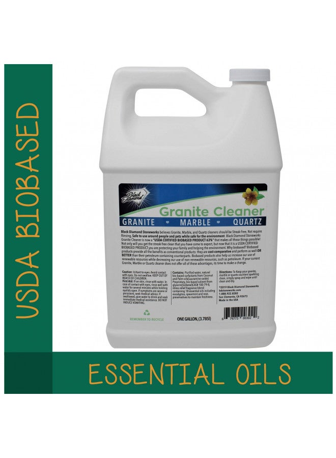 Black Diamond Stoneworks Granite Counter Cleaner: USDA Certified BIOBASED- Safe for Granite and other stone countertops. Safe for food contact formula to keep your countertops looking fresh and clean! - Image 2