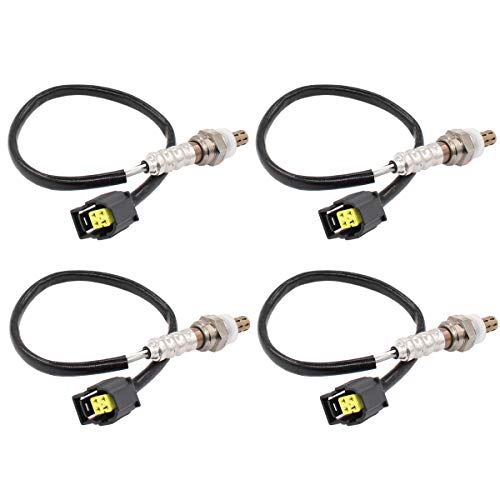 NewYall Pack of 4 Upstream Downstream Air Fuel Ratio O2 Oxygen Sensor for Chrysler 300 Sebring 200 Dodge Charger Durango Dakota Ram Nitro Jeep Commander Wrangler Compass Patriot Liberty Grand Cherokee - Image 1