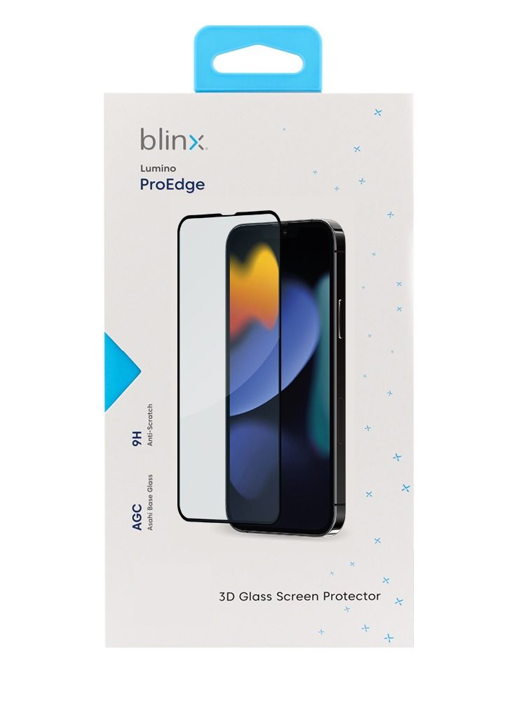 Blinx Blinx 3D Tempered Glass Screen Protector Clear For Iphone 14/ 13 and 13 Pro  - Image 3