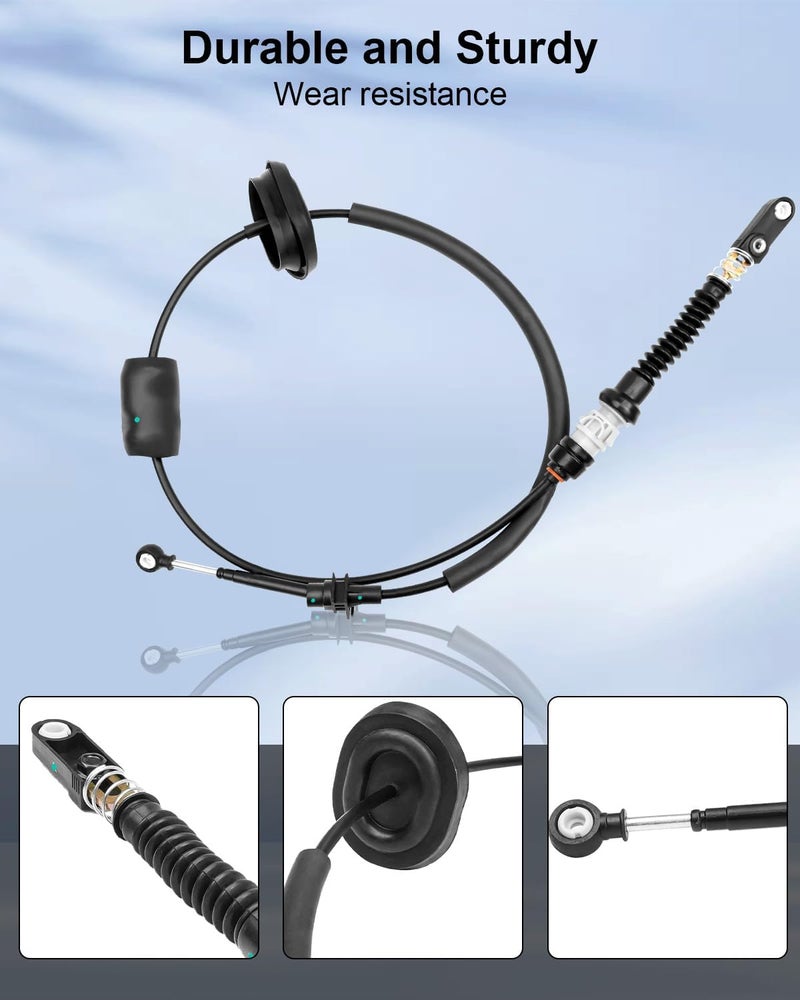 AUGREX Transmission Shift Cable for Chrysler 200, Sebring, Dodge Avenger (2007-2014) - Image 5