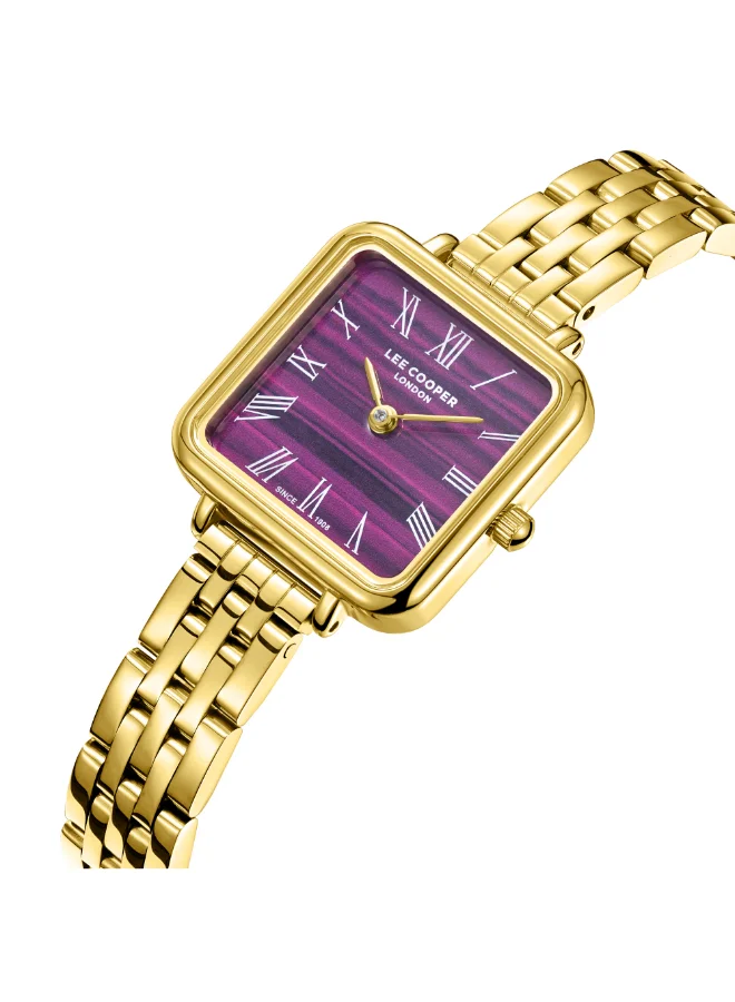Lee Cooper Women's Metal Analog Watch LC08226.180 - 23,5x28,7 mm