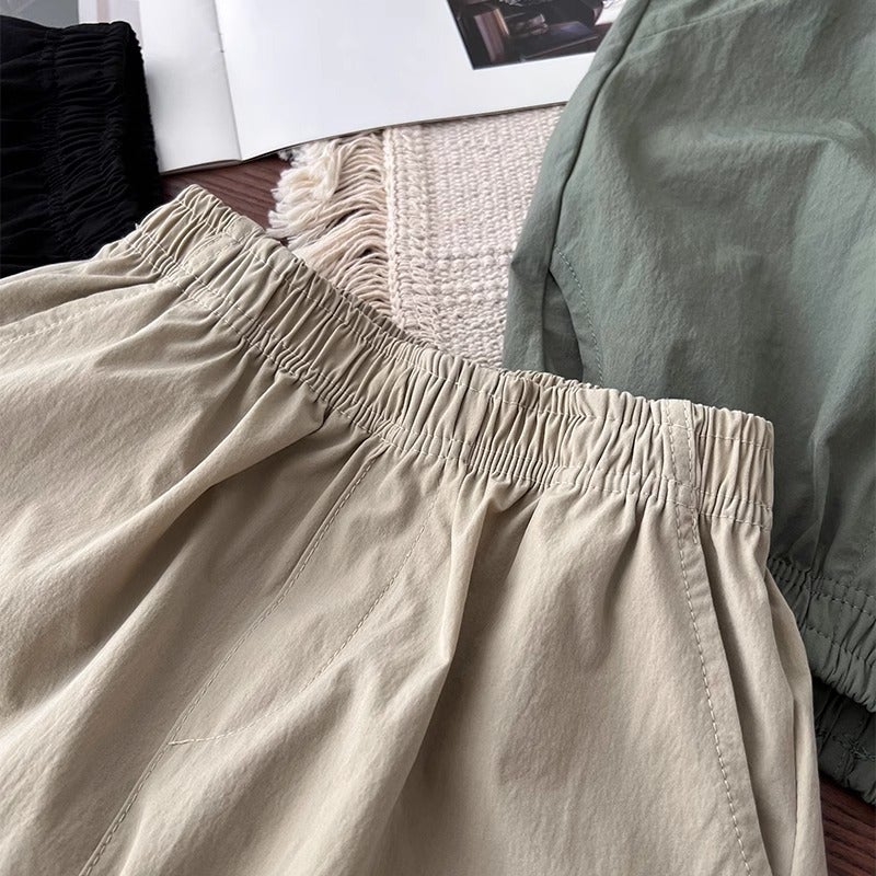 2025 Arrival Boys' Quick-Dry Shorts Large Size Loose Casual Sports Shorts Stretch Breathable Middle Pants - Image 4