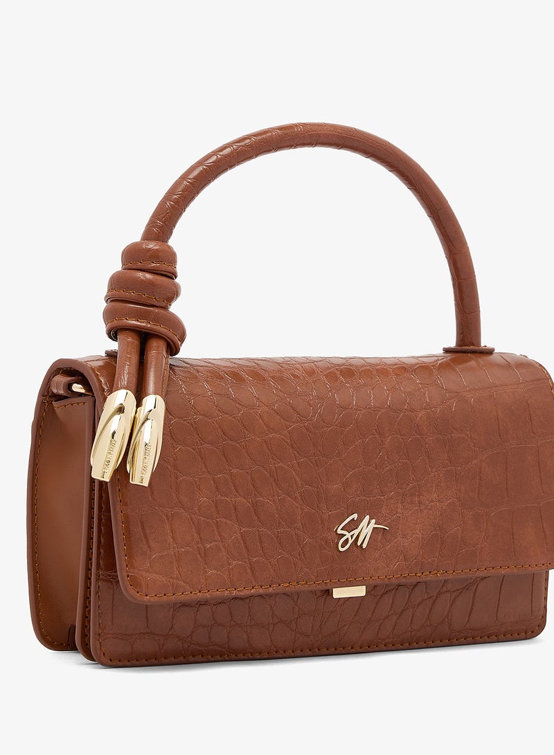 STEVE MADDEN Bcretec Flap Over Top Handle Clutche - Image 3