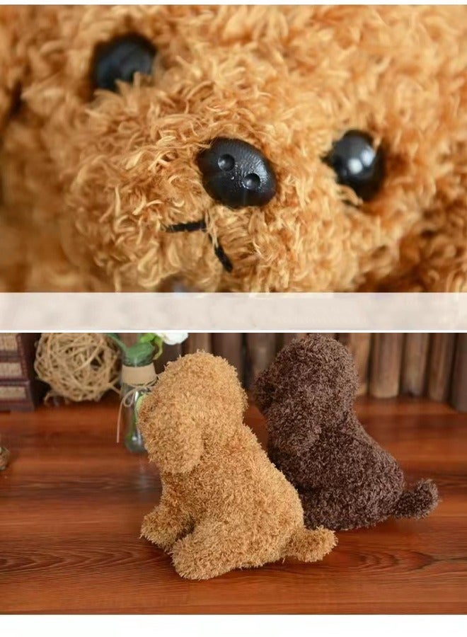 إسكدنيا Puppy Pet For American Doll WF-481N,Simulated New Dog Plush Doll Teddy Dog Plush Toy Puppy Doll Grab Machine Doll Gift Doll,for birthday gift - Image 5