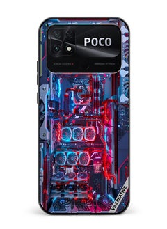 Protective Case Cover For Xiaomi Poco C40 Cpu Board Design Multicolour