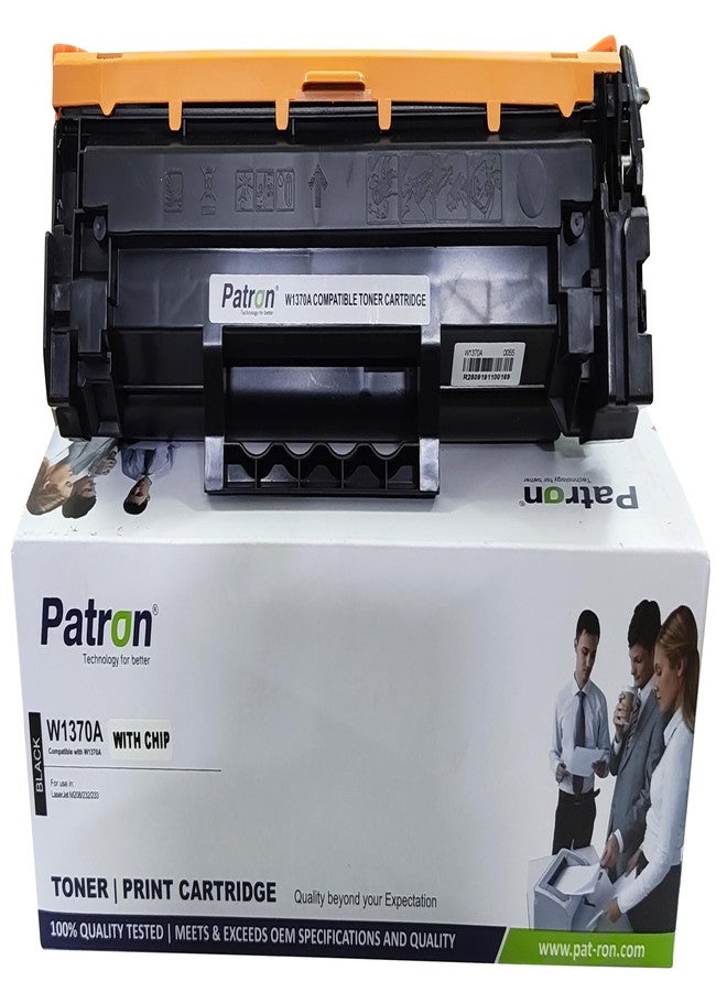 خرطوشة حبر باترون 137A | متوافقة مع طابعات HP LaserJet من سلسلة W1370A M209، M211، M232، M233، M234، M236 | خرطوشة حبر أحادية اللون من HP | إنتاجية عالية للصفحات - 1150 صفحة - Image 1