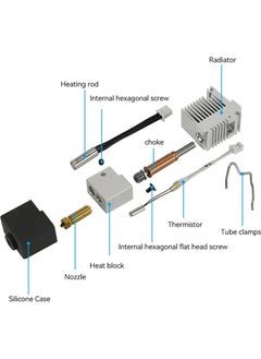 Hobi Mekatronik Anycubic Kobra 3 Full Hotend Set Including Cooling Body (Hardened Steel Nozzle)  - Image 2