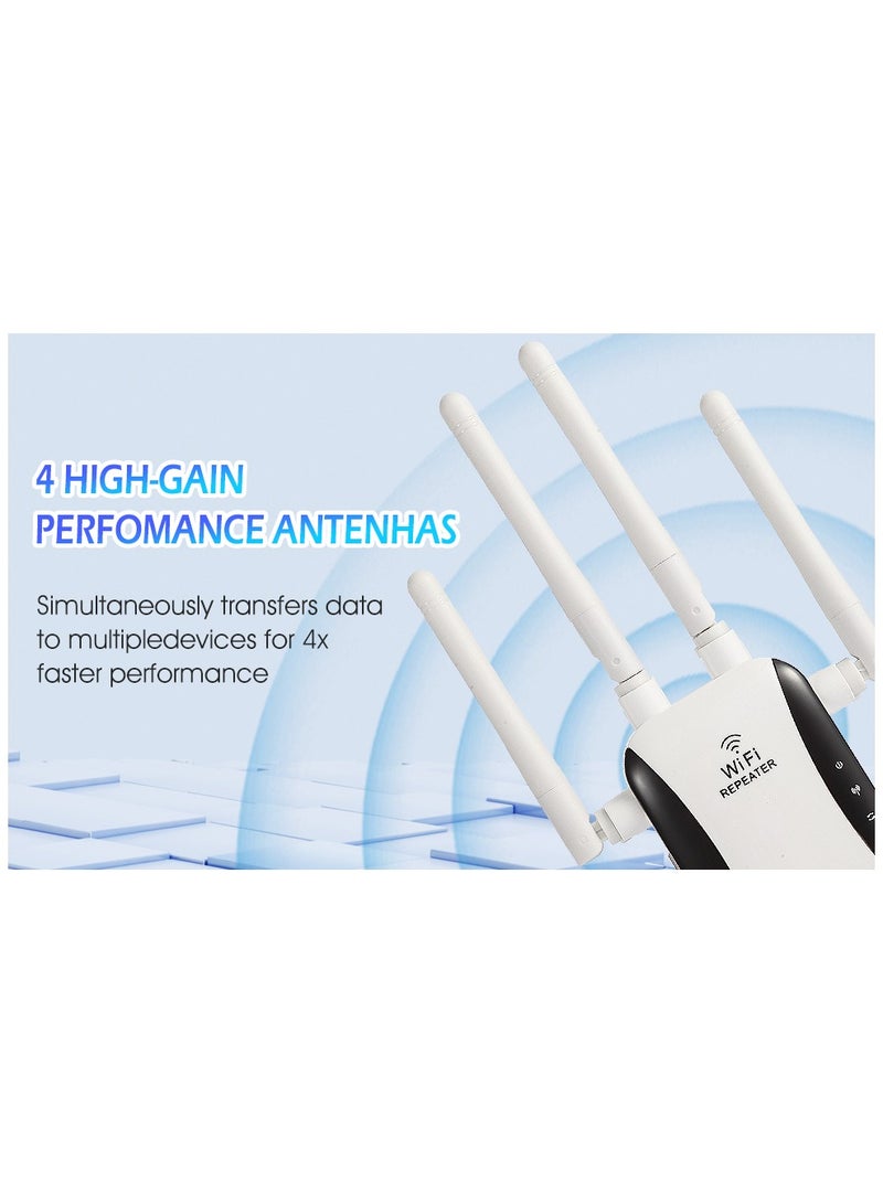 WiFi Extender,WiFi Signal Booster ,WiFi Range Extender,Works with Any WiFi Router - Image 4