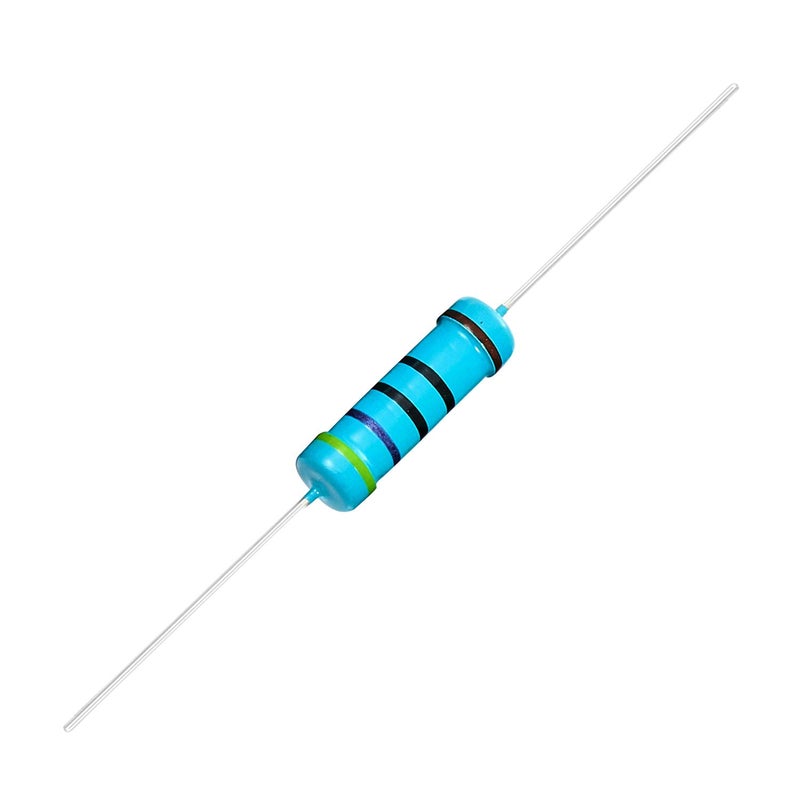CHANZON 30 قطعة 2 واط 470 Ω أوم مقاومة فيلم معدني ثابتة 0.01 ±1% تحمل 470R MF مقاومات ثقب مرور معتمدة من روهس - Image 3
