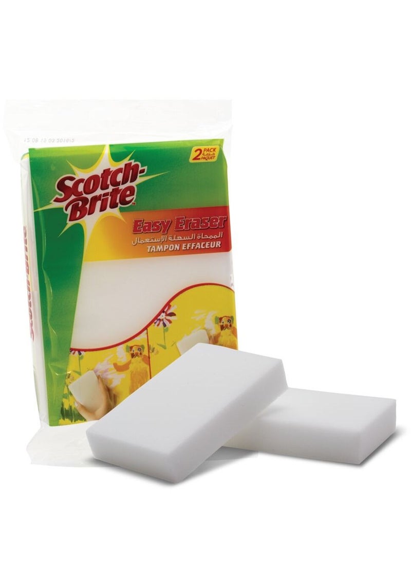 3M Scotch Brite Easy Eraser Pack of 2 - Image 2