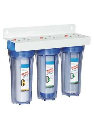3-Stage 10” HMA Water Filter System – Heavy Metal & Chlorine Reduction – Pre-Assembled with Hozelock Compatible Connections – Includes Sediment, GAC/KDF, and Carbon Block Filters - pzsku/ZAD20E876DE848CEAA31DZ/45/1748184047/e0742965-1cf3-4c78-a938-424878d5e7d9
