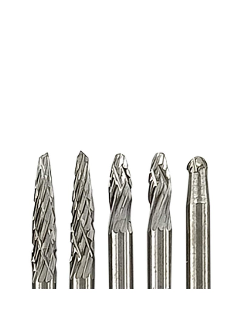 DIY Crafts DIY Crafts Pack of 4 Pcs Multi 20Pcs Tungsten Carbide Rotary Burrs Set for Dremel Accessories Milling Cutter Drill Bit Engraving Bits Ho Pack of 4 Pcs Multi  - Image 3