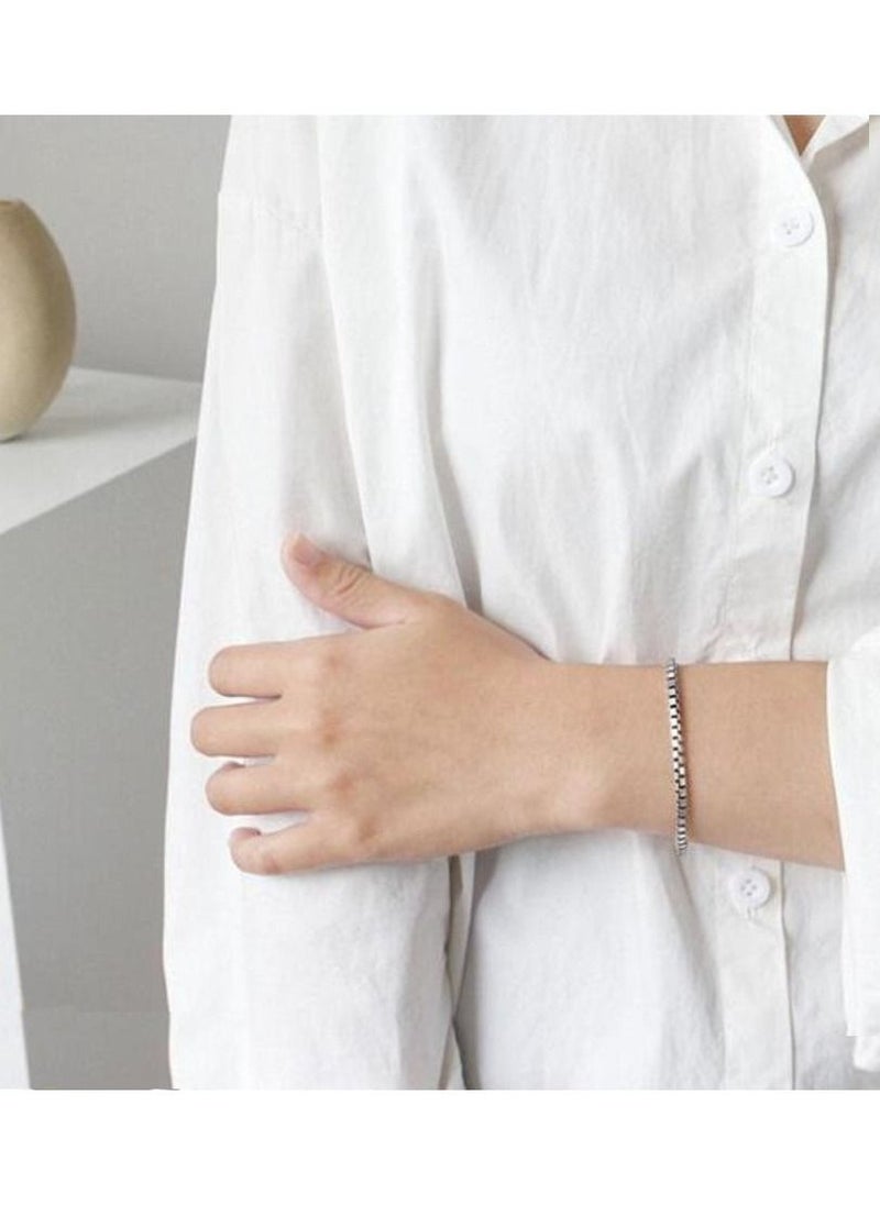 Vitalia - 925 sterling silver women's soft bracelet - Image 1