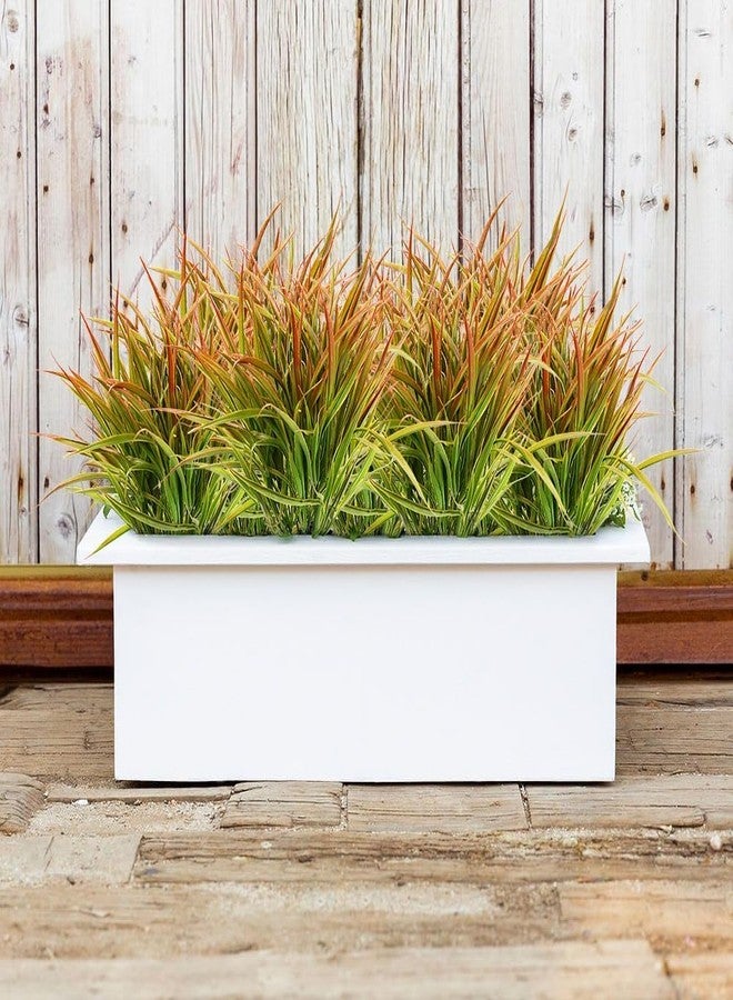DVGUN 12 Bundles Artificial Outdoor Plants Fake Bushes Shrubs Greenery for Plastic UV Resistant Faux Grass - Image 5