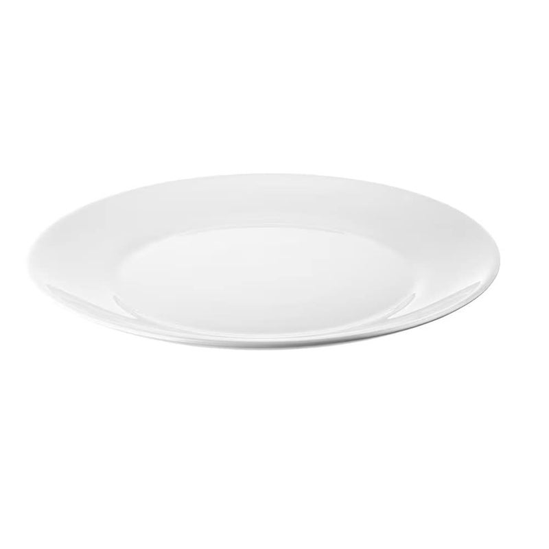 NT-STAR Elegant and Shiny White Dinner Plate, Set of 6, 25 cm - Image 2