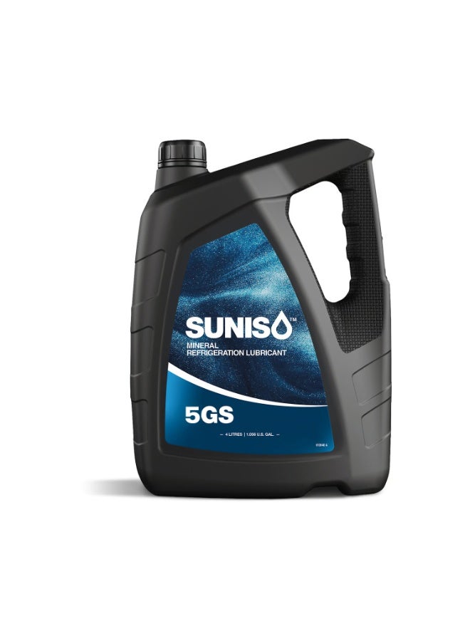 Suniso 5GS Mineral Lubricant Oil 4 Litre (1.056 US GAL) for Compressors