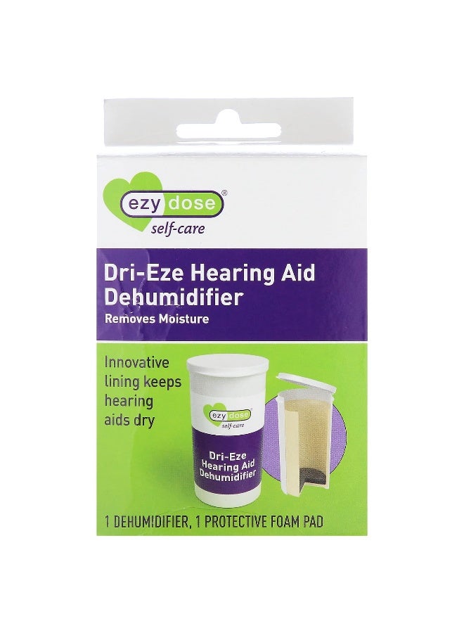 Ezydose Ezy Dose, Self-Care, Dri-Eze Hearing Aid Dehumidifier Kit, 2 Piece Kit  - Image 1