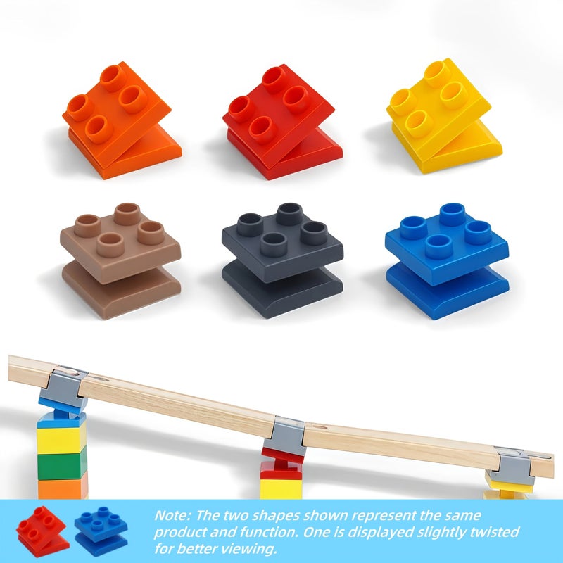 3pcs Deformable Track Connector Train Rail Adapter Set Folding Adjustable Length Made Of ABS - Image 2