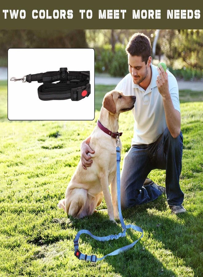 Hezaosth 2 Pack Dog Seat Belt Tether for Golf Cart, Pet Dog Seat Belt Harness for Car, Adjustable Golf Dog Collar Leash for Golf Cart Pet Safety Protection to Prevent Accidental Injury - Image 3