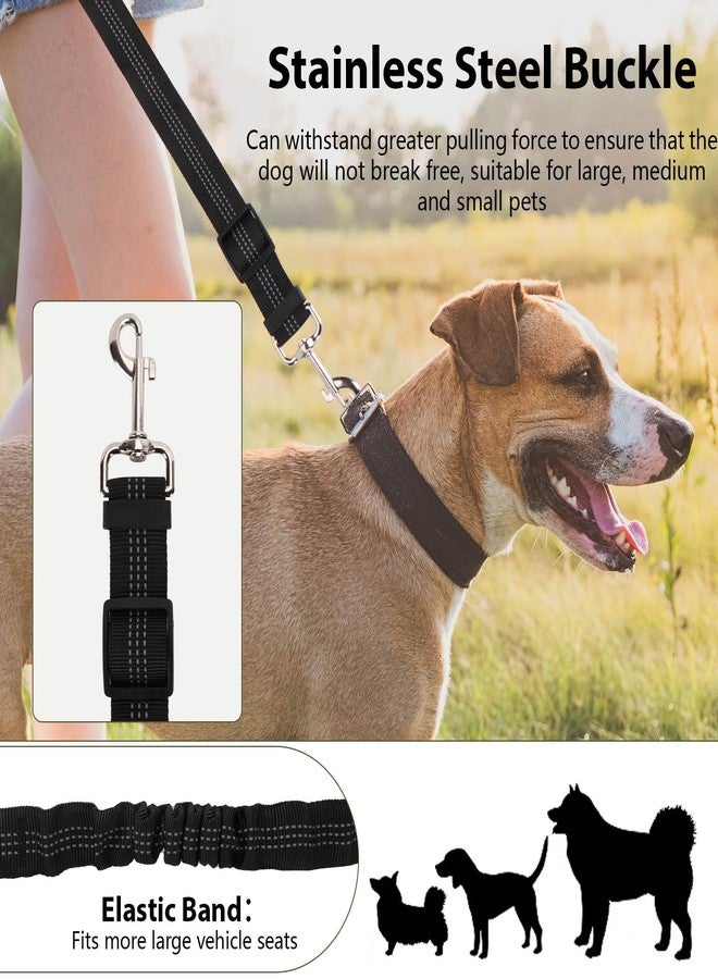 Hezaosth 2 Pack Dog Seat Belt Tether for Golf Cart, Pet Dog Seat Belt Harness for Car, Adjustable Golf Dog Collar Leash for Golf Cart Pet Safety Protection to Prevent Accidental Injury - Image 5