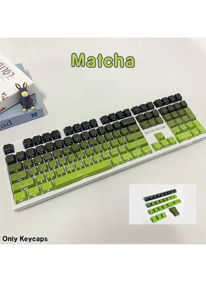 Jaycomia 4.0 Cherry Pbt Double Shot Backlit Keycaps For Gaming Mechanical Keyboards Black Berry Magnetic Topographic Design - Image 4