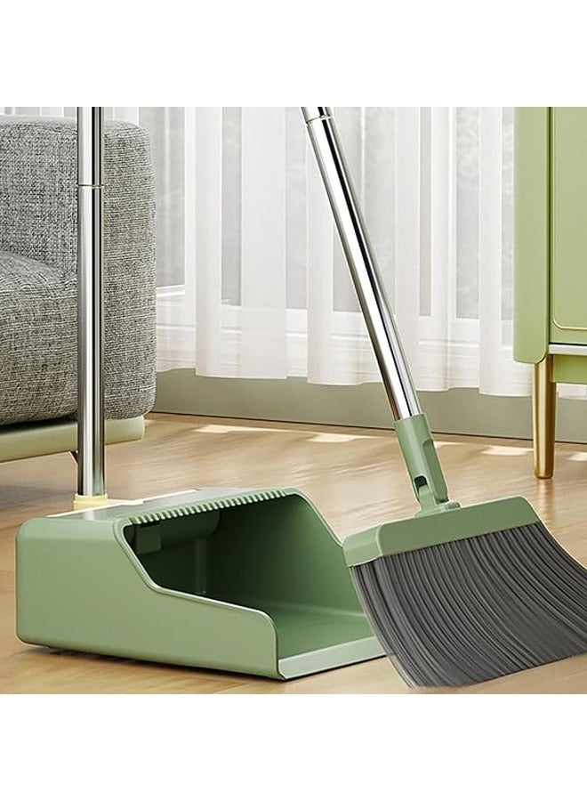 KLNAMAEAAN Set of 4 Dustpan, Broom, Wiper Combo Set With 30 piece Dust Proof Paper - Image 5