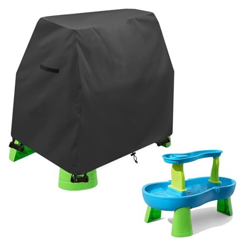 Aacabo Kids Water Table Cover Fit Rain Showers Splash Pond Water TableWaterproof Dust Proof AntiUV Outdoor Toys CoverCover only - Image 1