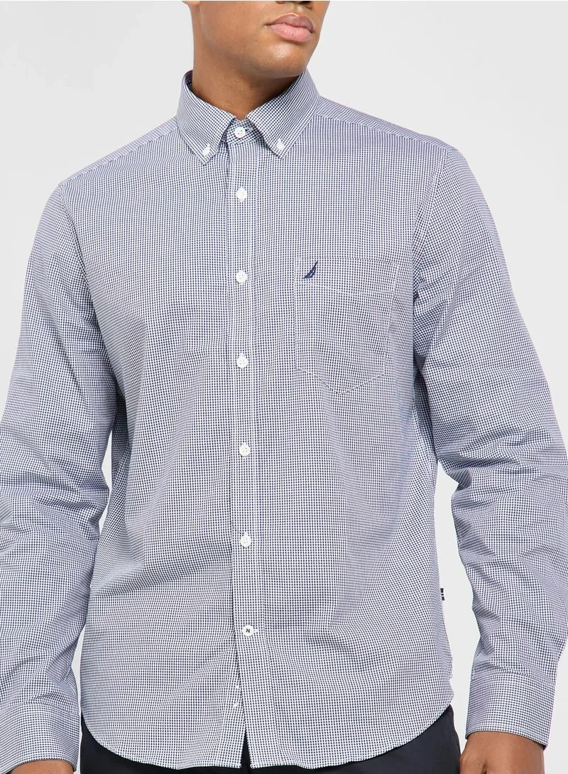NAUTICA Plaid Regular Fit Shirt