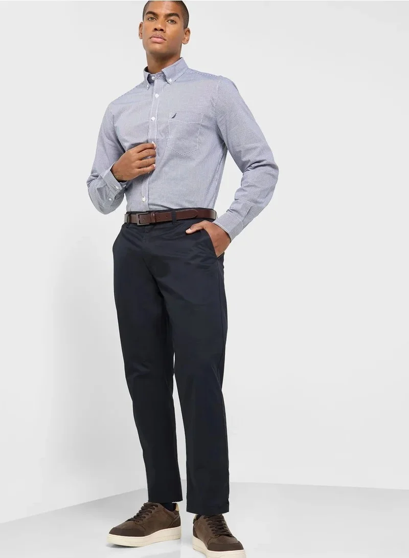 NAUTICA Plaid Regular Fit Shirt
