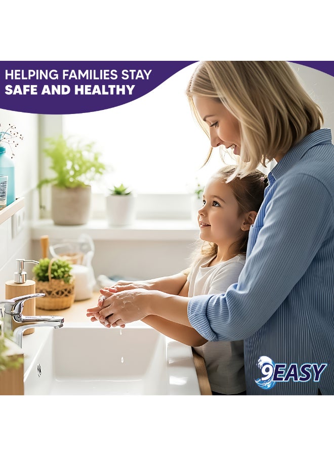 9EASY غسول يد مضاد للبكتيريا برائحة اللافندر 5 لتر - Image 3