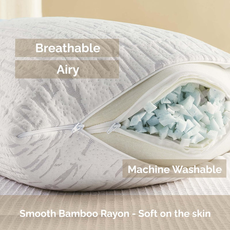 كلارا كلارك مجموعة وسادة سرير مع غطاء من قطعتين - Image 4