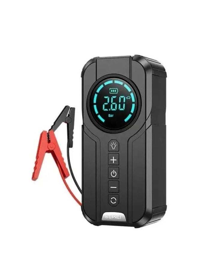 Denx - Denx DX414 6000 mAh portable car starter battery with built-in air blower - Image 1