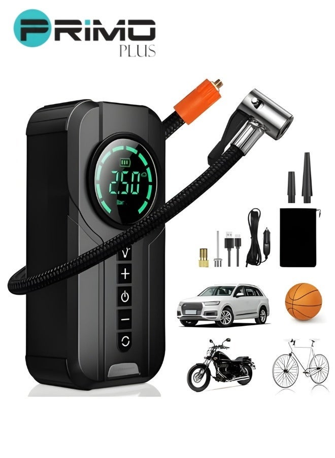 PRIMO PLUS PR605 | 6000 mAh portable car starter battery with built-in air blower - Image 2