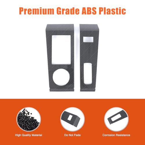 Qiosreui Gear Shift Panel Cover Trim for Mitsubishi Outlander 2022-2025 PHEV Accessories Center Console Panel Wrap Cover Sticker Central Control Gear Shifter Console Anti-Scratch Panel Protector Frame - Image 3