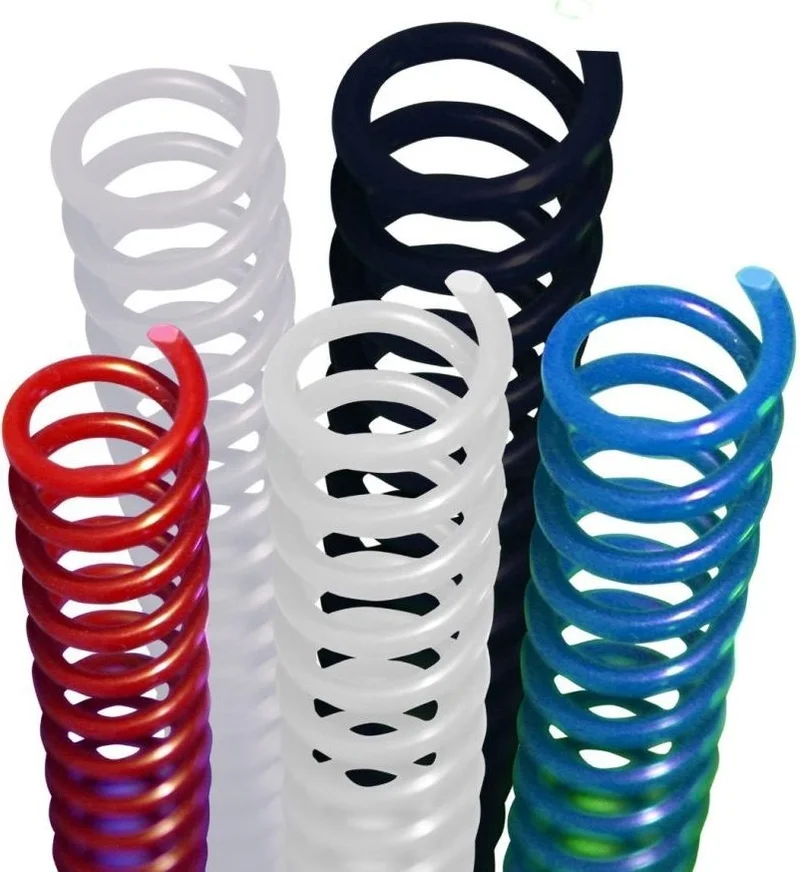 MAPi coil 4:1 Plastic Screw Spiral 22 mm Transparent 50 Pieces