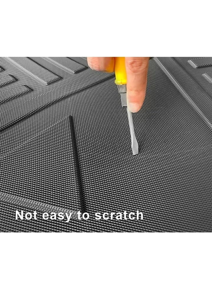 Premium TPE car floor mats - custom "laser" cut for complete protection, durable, water and odor resistant complete set for modern SUVs and crossovers - Image 3