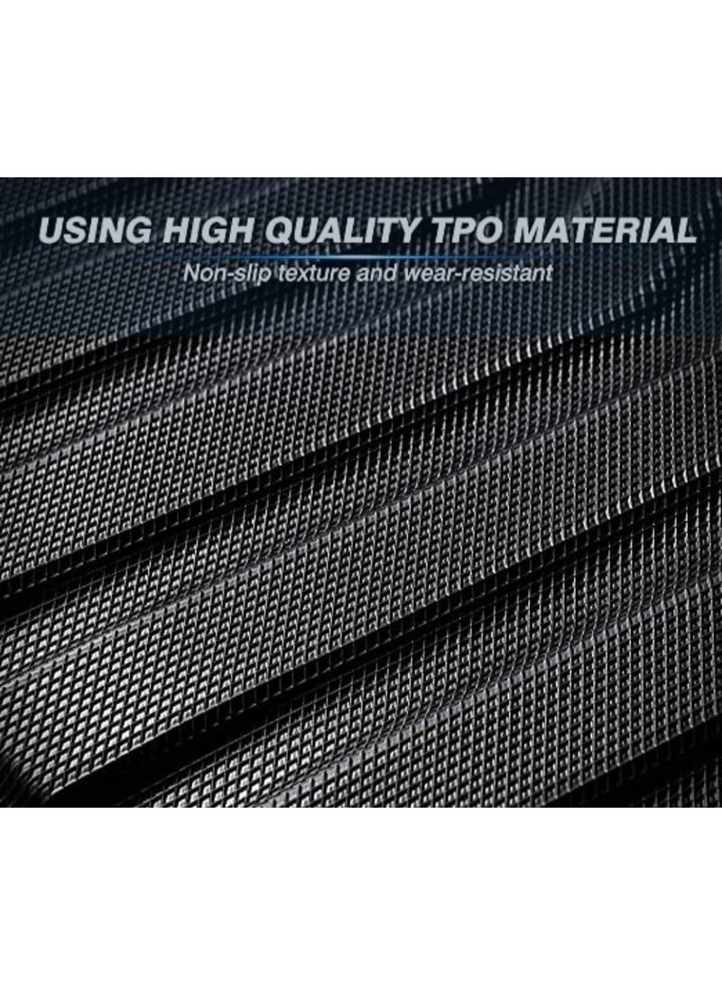 Premium TPE car floor mats - custom "laser" cut for complete protection, durable, water and odor resistant complete set for modern SUVs and crossovers - Image 4