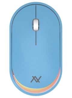 L'avvento (MO18L) Dual Mode Bluetooth - 2.4GHz Mouse with Re-Chargeable Battery - Blue