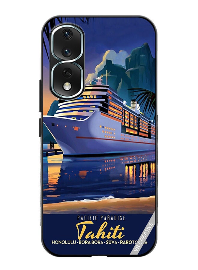 VR CREATIVE Protective Case Cover For Honor 80 Pro Pacific Paradise Design Multicolour - Image 1