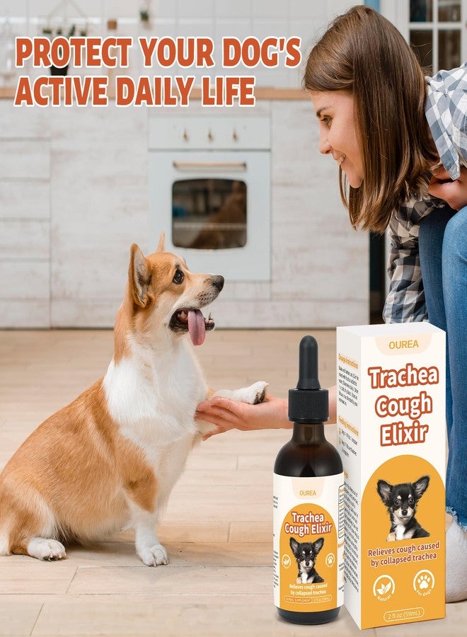 Yakucho Collapsed Trachea Treatment for Dogs, Dog Cough Treatment, Trachea Cough Elixir, Natural Herbs Help Dogs Breathe Smoothly and Support Tracheal & Respiratory Health - 59mL - Image 5