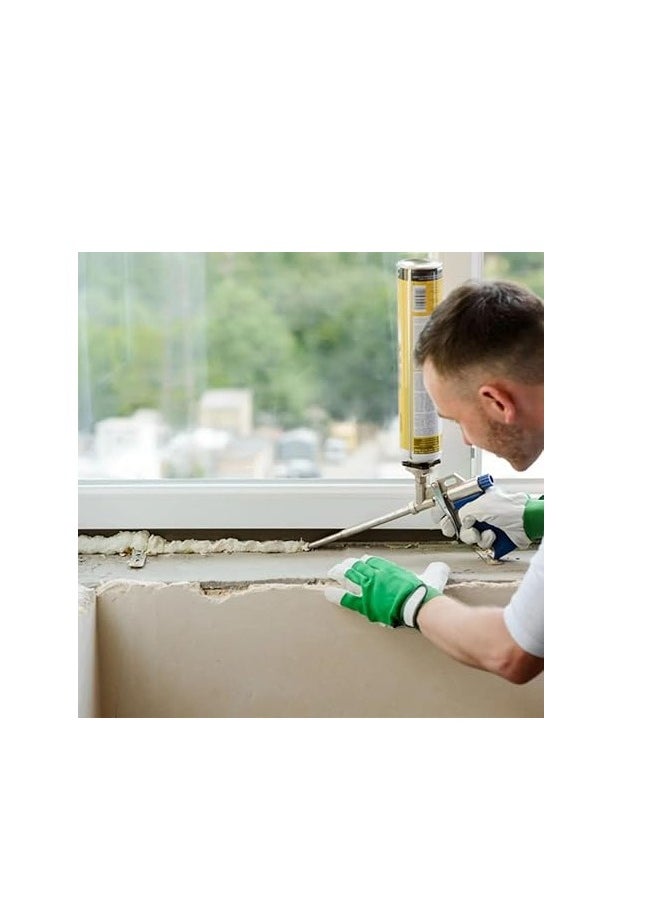 Pattex - Professional High Expansion Polyurethane Foam for Gap Filling, Insulation and Sealing, 500ml, Easy to Use with Precision Application Nozzle, Ideal for Filling Holes Around Windows and Doors, Insulating Pipes, Fixing Frames, Moisture Resistant, for Indoor and Outdoor Use - Image 1