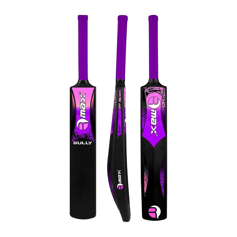 RMAX Gully Durable Lightweight Plastic Cricket Bat for All-Age Play – Perfect for Backyard Games, Beach Cricket, and Training Sessions (Pink) - Image 1